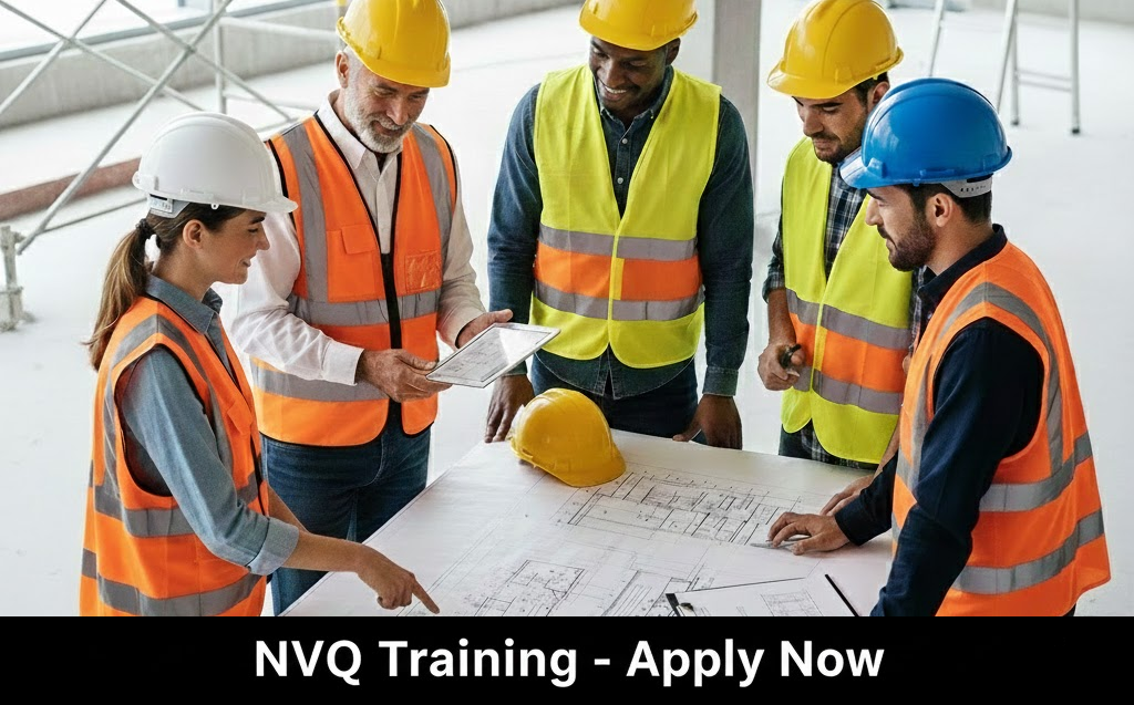 Book NVQ Training Today - Apply Online